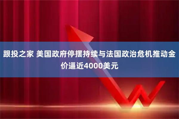 跟投之家 美国政府停摆持续与法国政治危机推动金价逼近4000美元