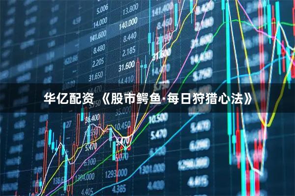 华亿配资 《股市鳄鱼·每日狩猎心法》